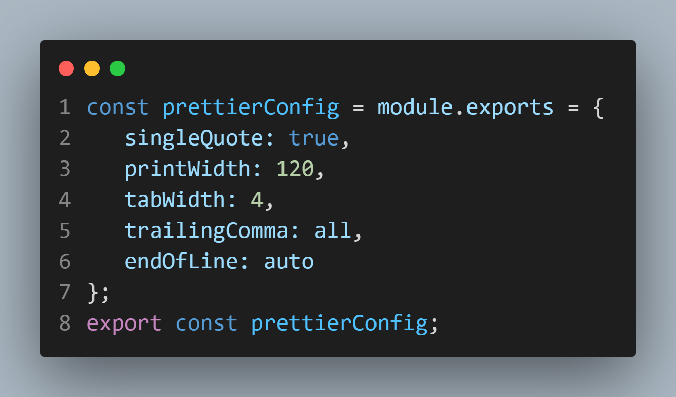 prettier-configuration